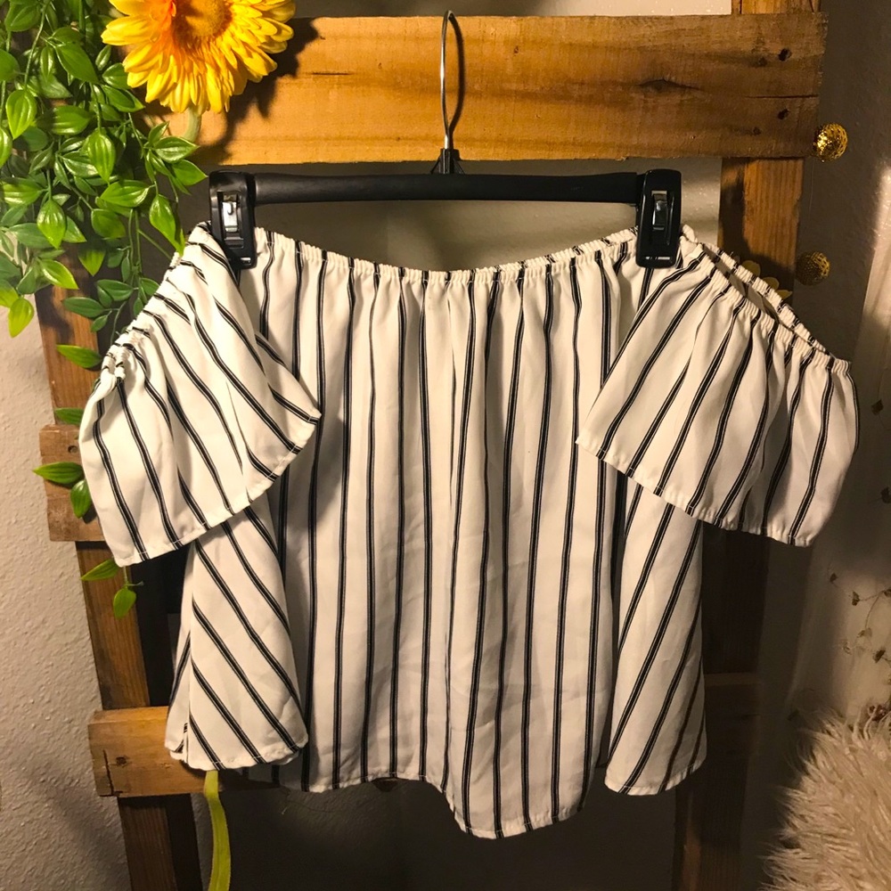 Off the shoulder blouse